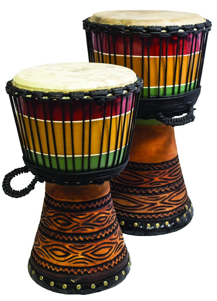 Amazon.com: New Djembe Master Mali Style Rasta carv, 20